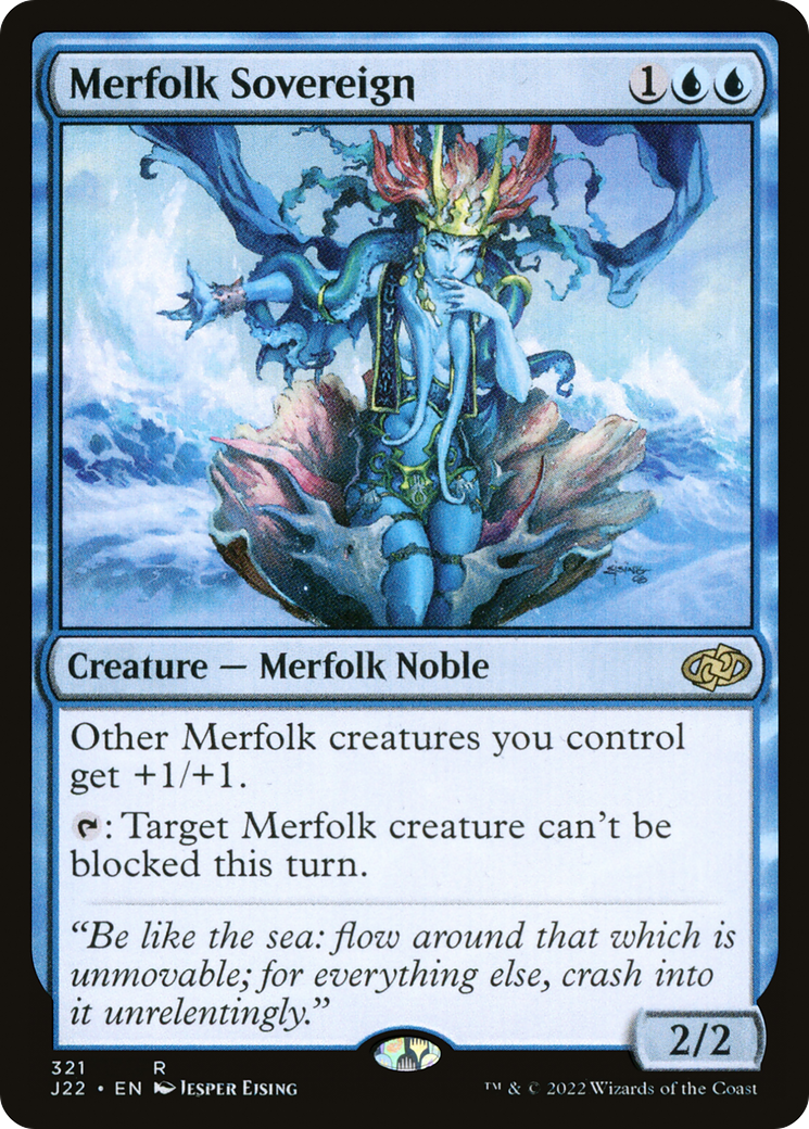 Merfolk Sovereign (J22-321)