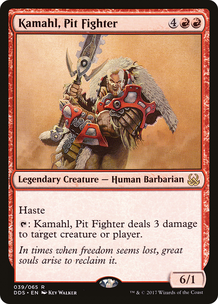 Kamahl, Pit Fighter (DDS-039)