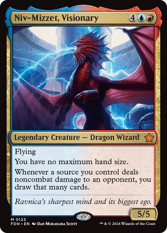 Niv-Mizzet, Visionary (FDN-123)