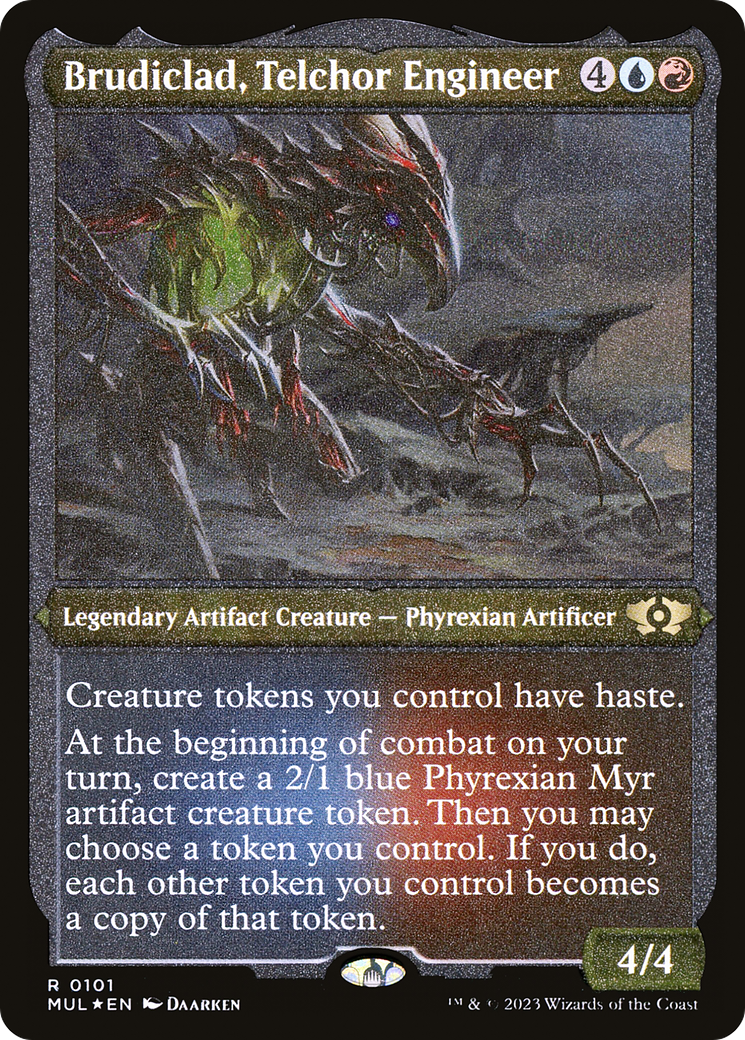 Brudiclad, Telchor Engineer (MUL-101) (Etched Foil)