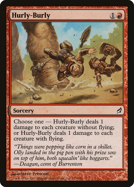Hurly-Burly (LRW-177) (Foil)