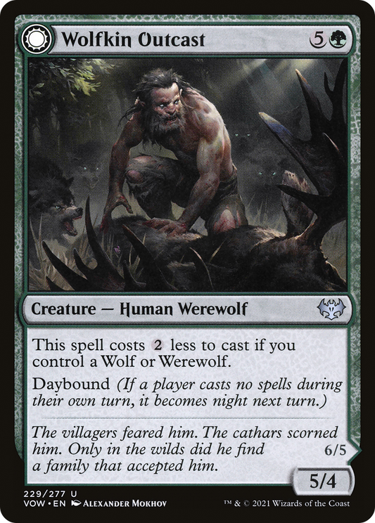 Wolfkin Outcast // Wedding Crasher (VOW-229) (Foil)