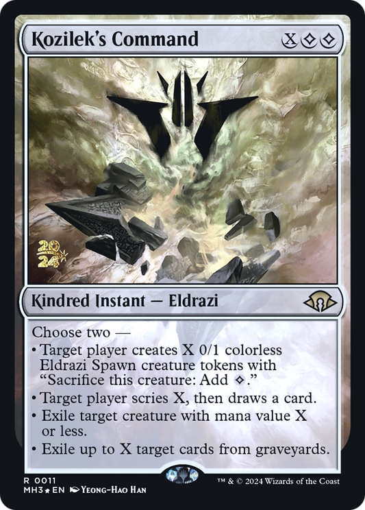 Kozilek's Command (PRE-11S) (Foil)