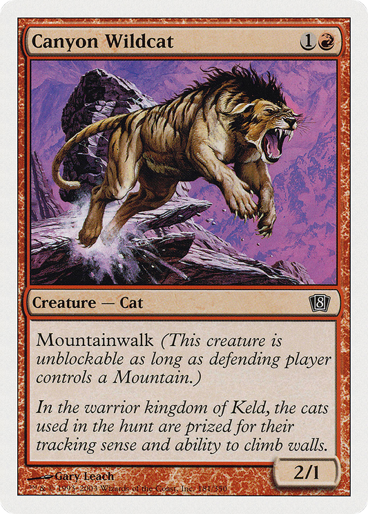 Canyon Wildcat (8ED-181)