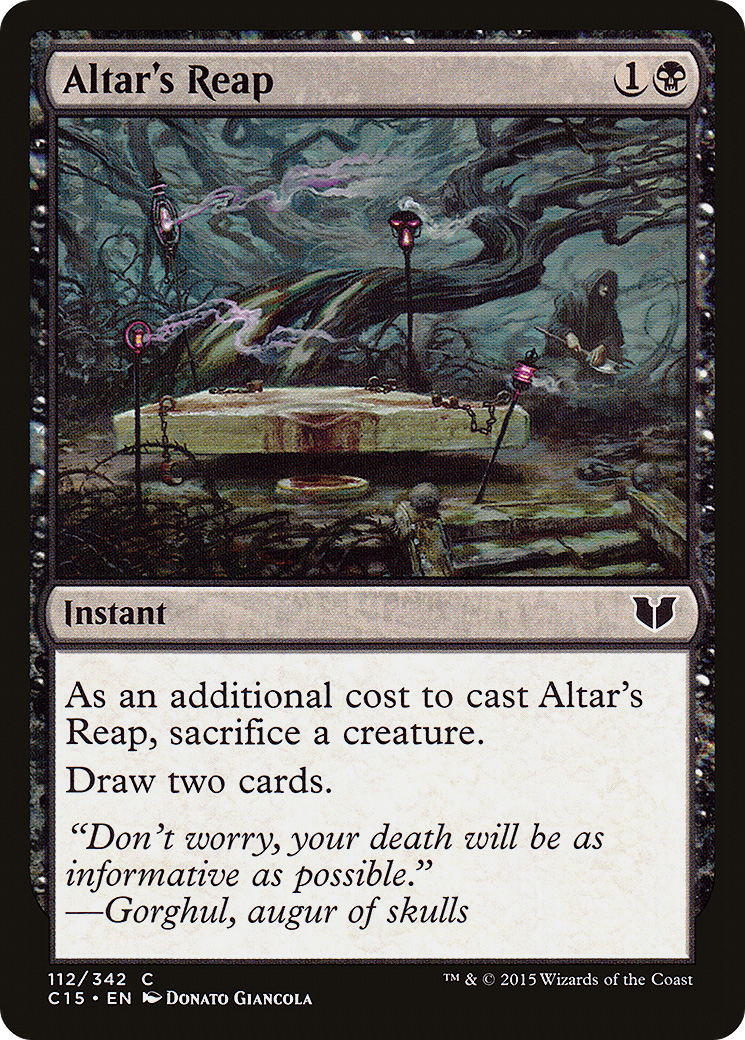 Altar's Reap (C15-112)