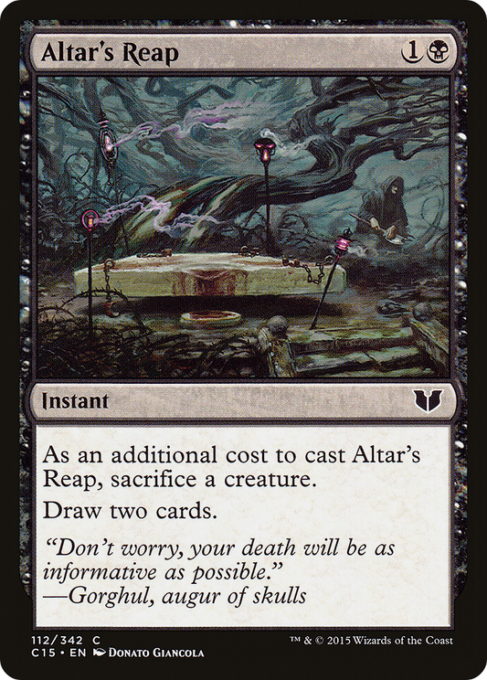 Altar's Reap (C15-112)