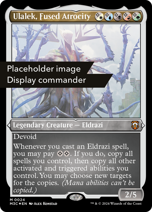 Ulalek, Fused Atrocity (M3C-151) (Display Commander) (Foil)
