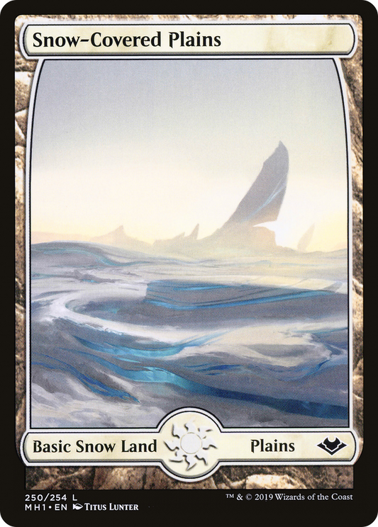 Snow-Covered Plains (MH1-250) (Foil)