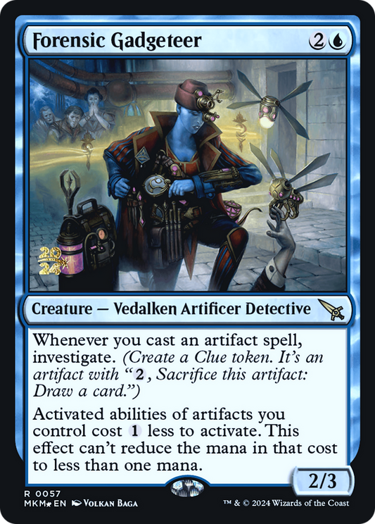 Forensic Gadgeteer (PRE-57S) (Foil)
