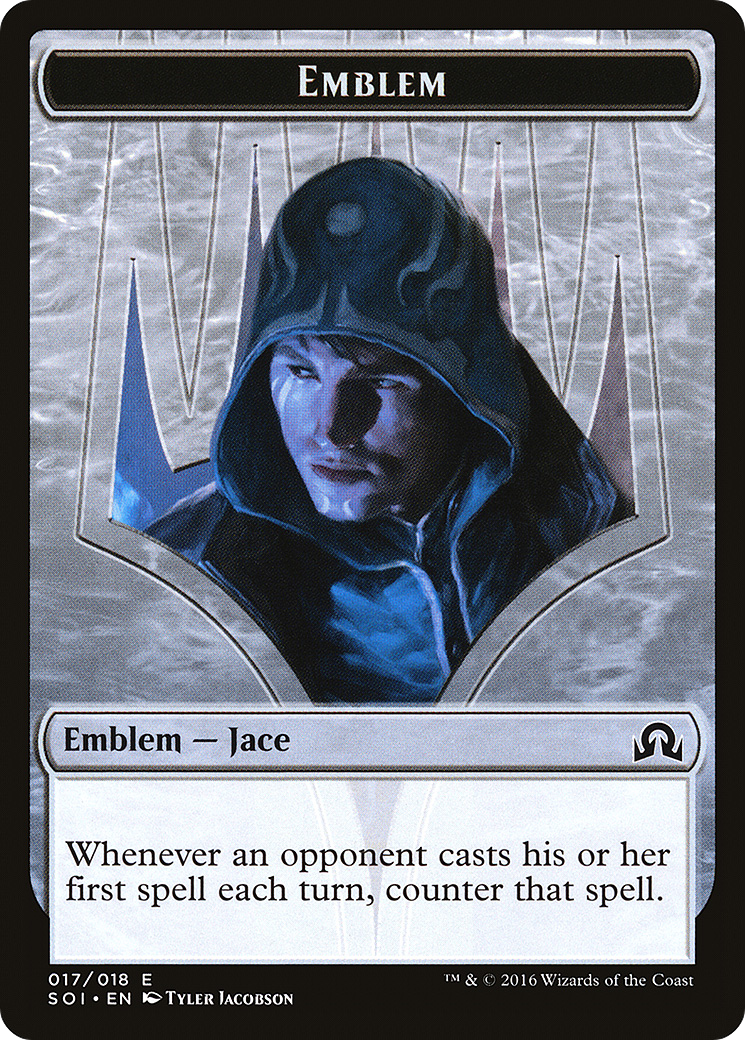 Jace, Unraveler of Secrets Emblem (SOI-017)