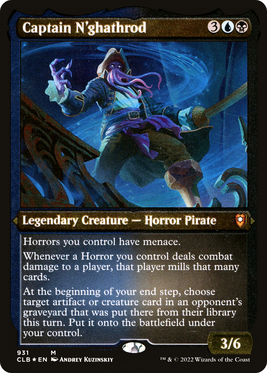 Captain N'ghathrod (CLB-931) (Etched Foil)