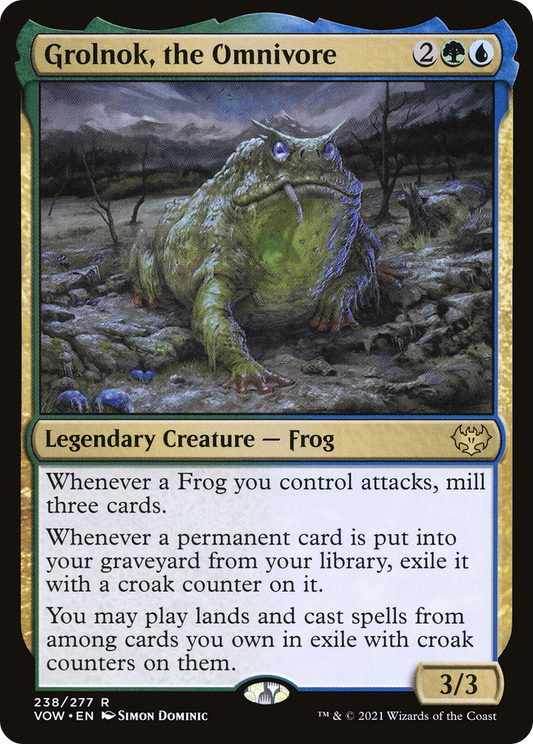 Grolnok, the Omnivore (VOW-238) (Foil)