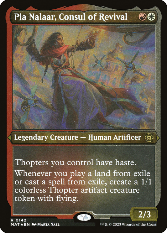 Pia Nalaar, Consul of Revival (MAT-142) (Etched Foil)