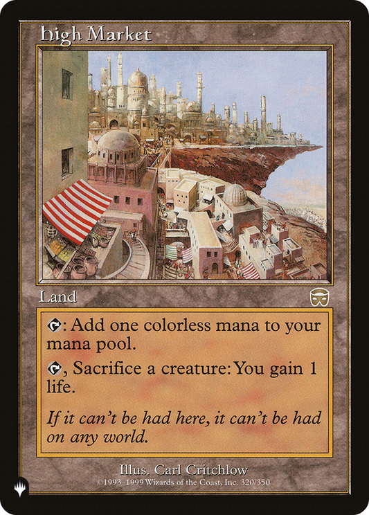 High Market (LIST-MMQ-320)