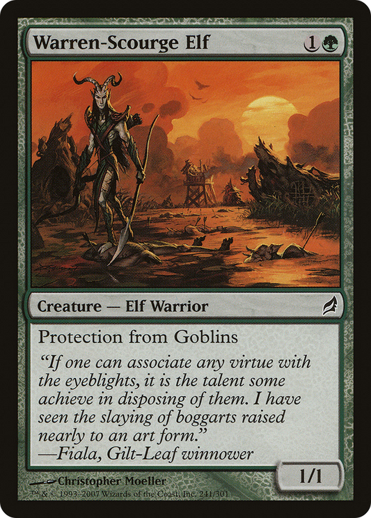 Warren-Scourge Elf (LRW-241) (Foil)