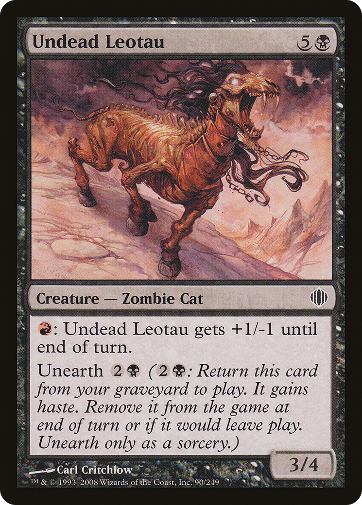 Undead Leotau (ALA-090) (Foil)