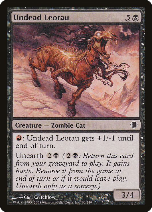 Undead Leotau (ALA-090) (Foil)
