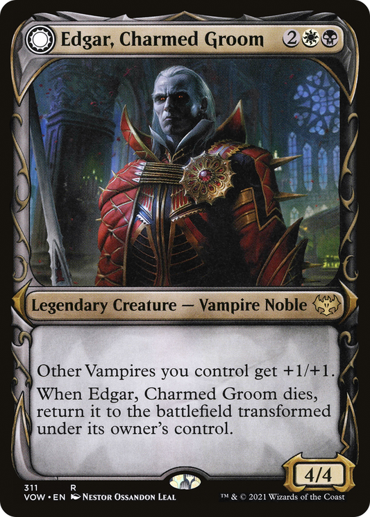 Edgar, Charmed Groom // Edgar Markov's Coffin (VOW-311) (Showcase)