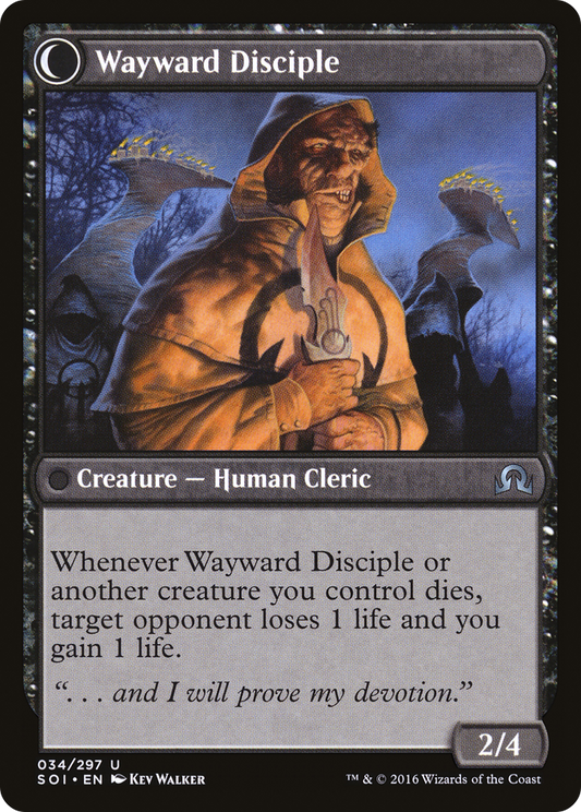 Pious Evangel // Wayward Disciple (SOI-034) (Foil)