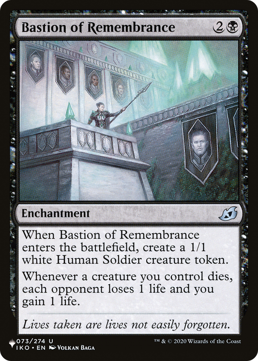 Bastion of Remembrance (LIST-IKO-73)