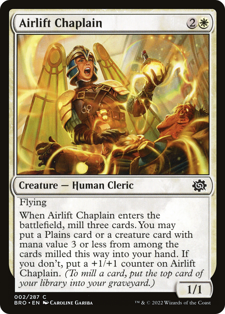 Airlift Chaplain (BRO-002)