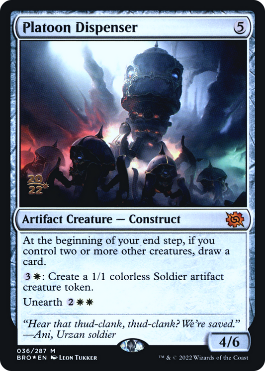 Platoon Dispenser (PRE-36S) (Foil)