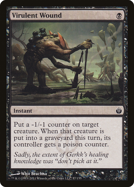 Virulent Wound (MBS-057) (Foil)