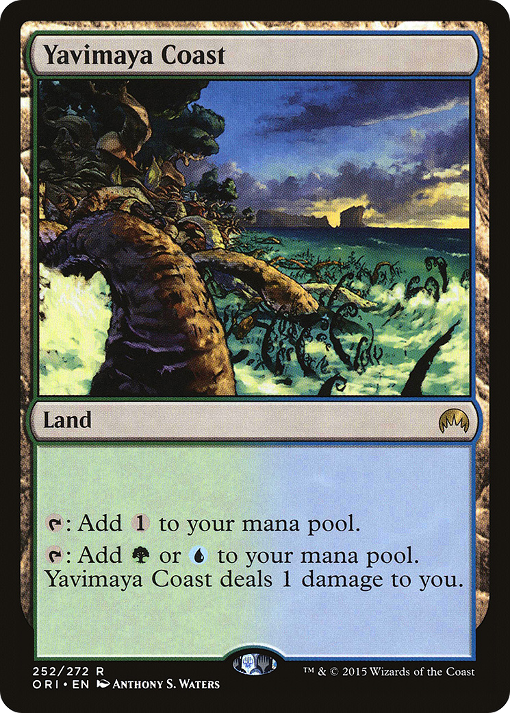 Yavimaya Coast (ORI-252) (Foil)