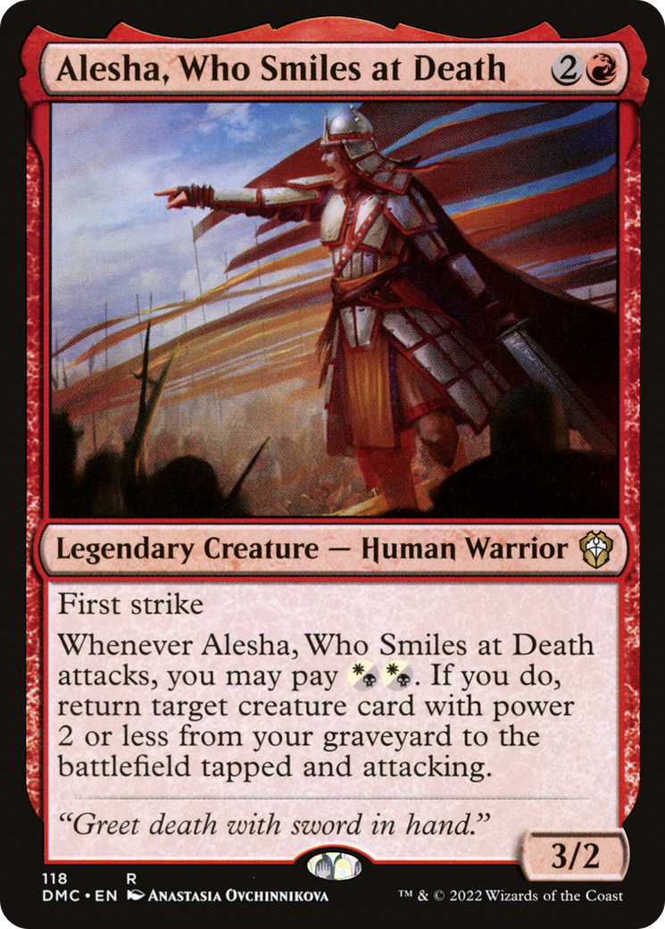 Alesha, Who Smiles at Death (DMC-118)