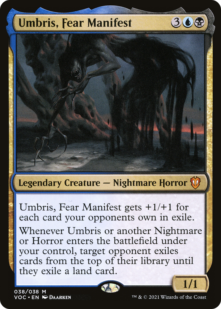 Umbris, Fear Manifest (VOC-038)