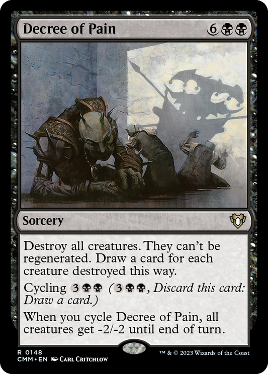 Decree of Pain (CMM-148) (Foil)