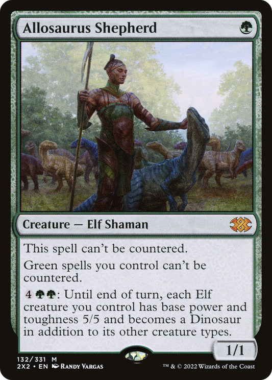 Allosaurus Shepherd (2X2-132) (Foil)