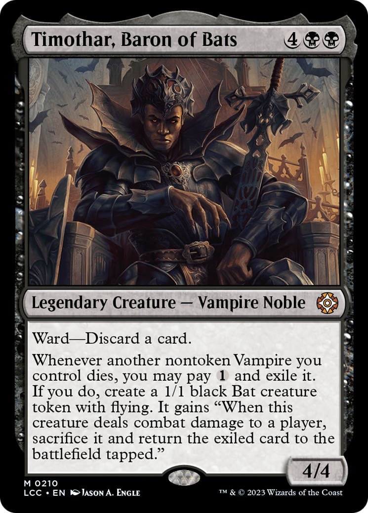 Timothar, Baron of Bats (LCC-210)