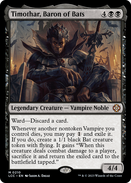Timothar, Baron of Bats (LCC-210)