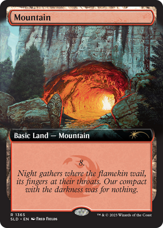 Mountain (SLD-1365) (Extended Art) (Foil)