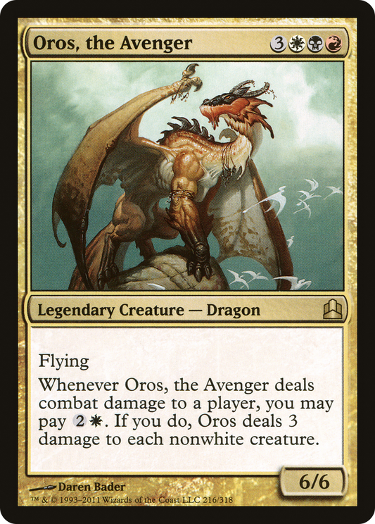 Oros, the Avenger (CMD-216)