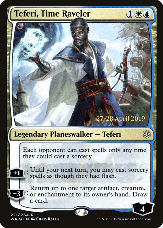Teferi, Time Raveler (PRE-221S) (Foil)