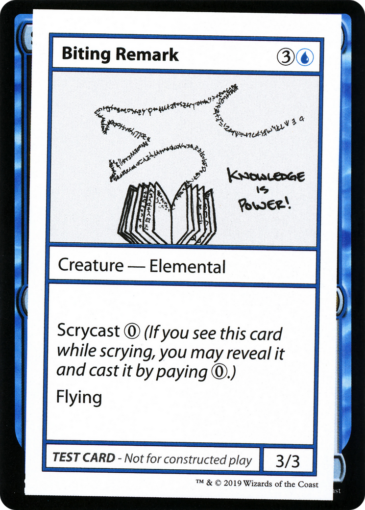 Biting Remark (CMB1-017)