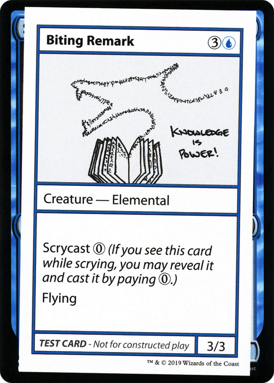 Biting Remark (CMB1-017)