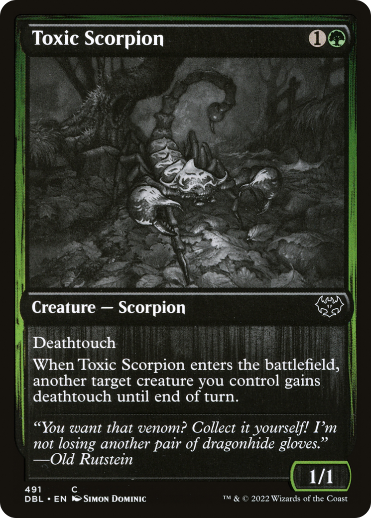 Toxic Scorpion (DBL-491) (Foil)