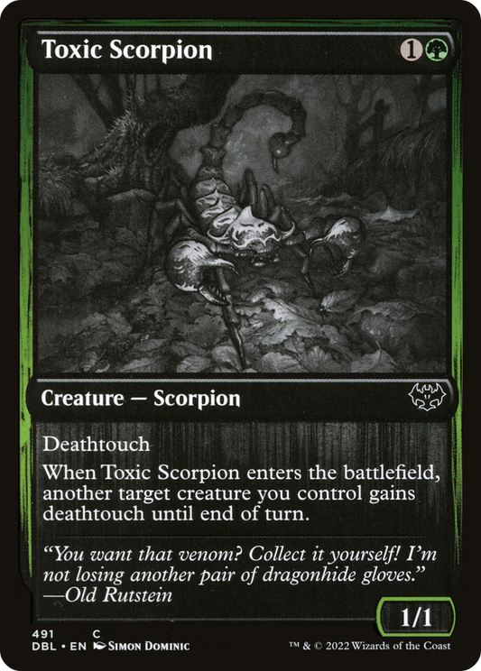 Toxic Scorpion (DBL-491) (Foil)