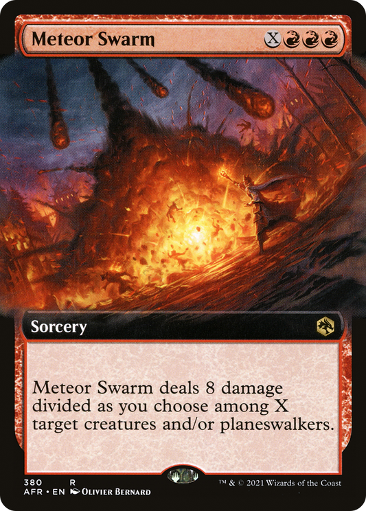 Meteor Swarm (AFR-380) (Extended Art)