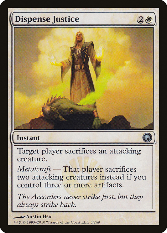 Dispense Justice (SOM-005) (Foil)