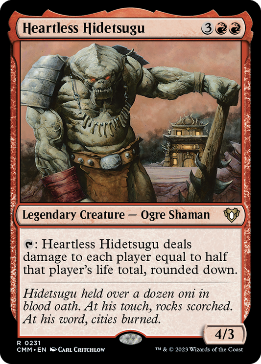 Heartless Hidetsugu (CMM-231) (Foil)