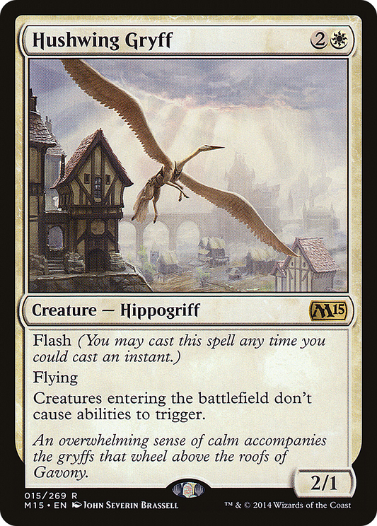 Hushwing Gryff (M15-015) (Foil)