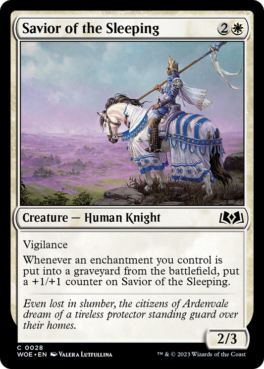 Savior of the Sleeping (WOE-028) (Foil)