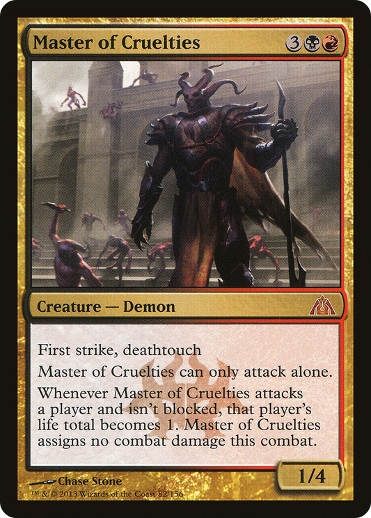 Master of Cruelties (DGM-082) (Foil)