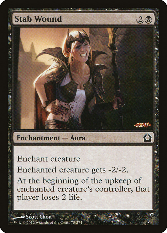 Stab Wound (RTR-078) (Foil)