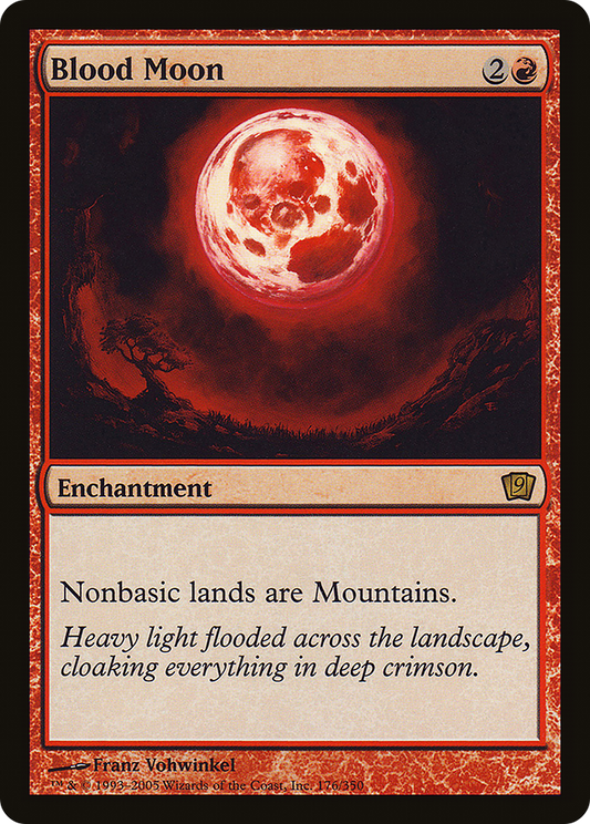 Blood Moon (9ED-176★) (Foil)