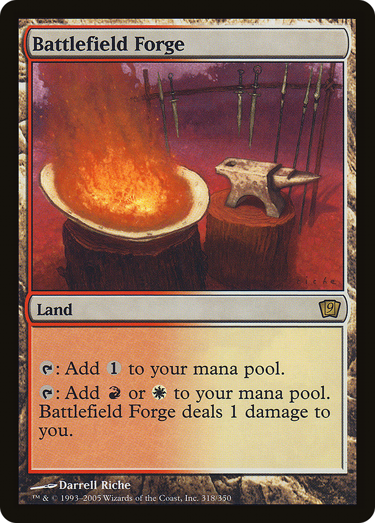 Battlefield Forge (9ED-318★) (Foil)